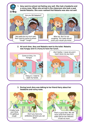 Primary - Antibiotic Use & Medicine: Pupil Sheets