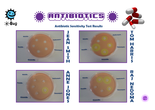 Secondary- Antibiotic Use & Medicine: Pupil Sheets