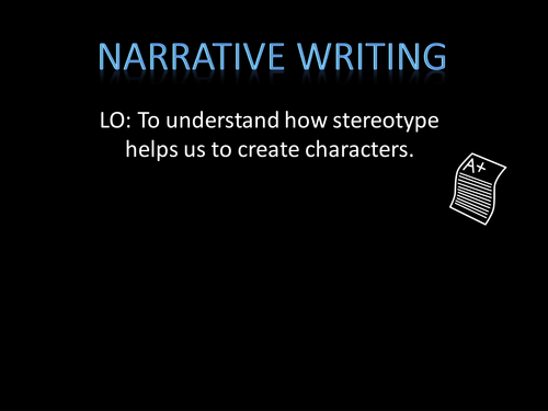 Narrative Writing