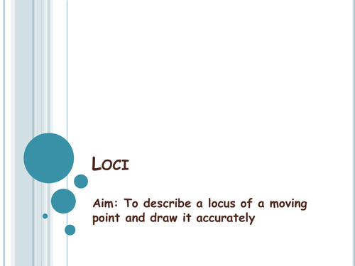 Loci Lesson