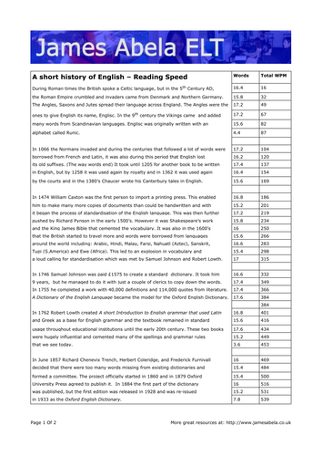 Reading Speed Simple Test