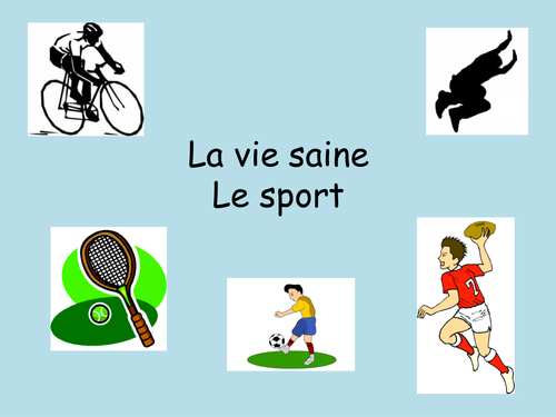 Le sport - revision