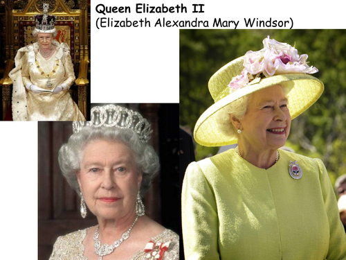 Powerpoint about The Queen