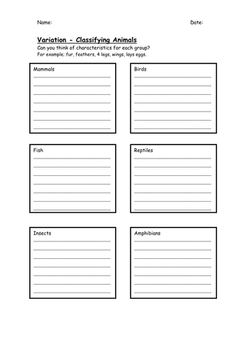 investigation animal worksheet by Pictures pantobabe Worksheet Classifying and Animals