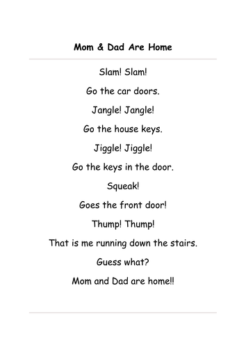Sound Poems By Schooluser Teaching Resources Tes
