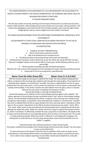 C2 Material Choices: Building The Shard Tower!