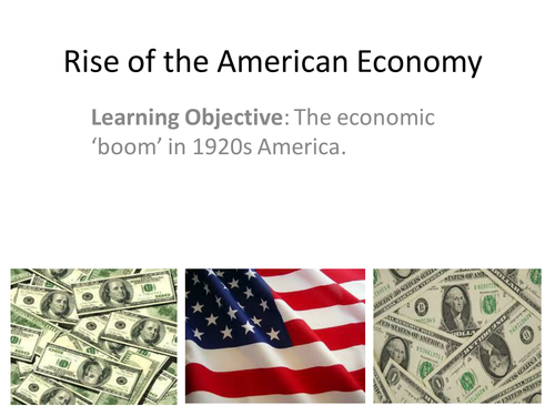 Rise of the American Economy