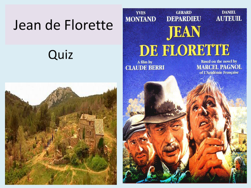 Jean de Florette: Quiz