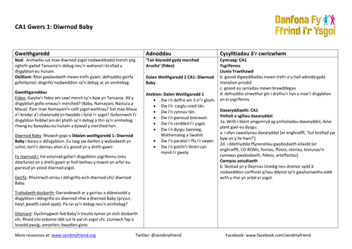 Diwrnod Baby - Danfona Fy Ffrind i'r Ysgol 2012