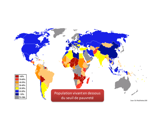 La pauvreté dans le Tier Monde