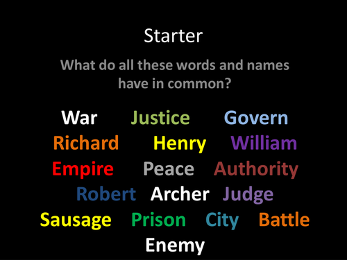 Impact of Norman Invasion - Starter