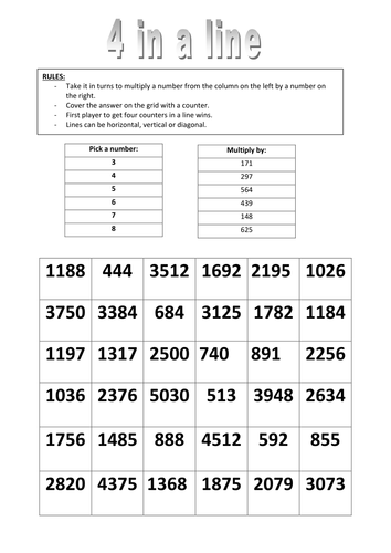 multiplying by powers of 10 collect a joke ks3 by twiglet84