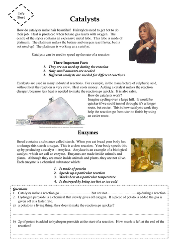 Types of catalyst