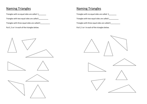 Naming Triangles
