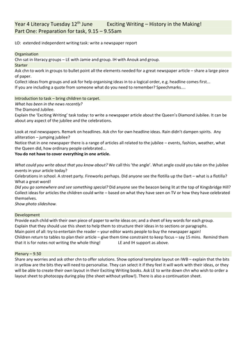 Diamond Jubilee newspaper articles