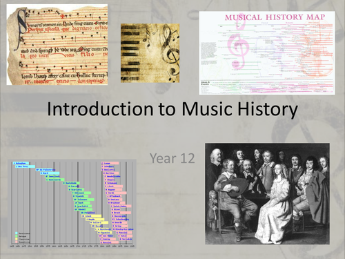 Introduction to Music History - Powerpoint