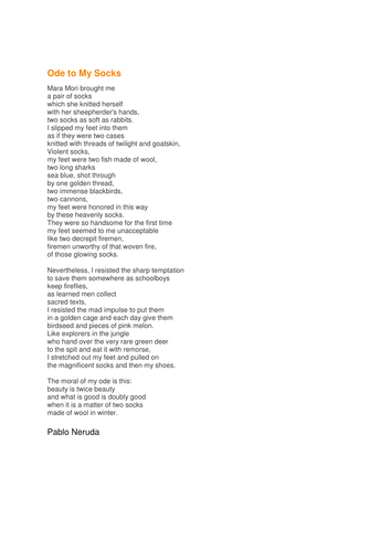 KS3 Poetry Unit (Pt 2)