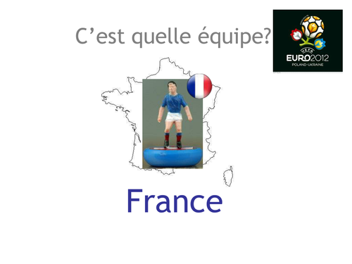 EURO 2012 C'est quelle équipe?
