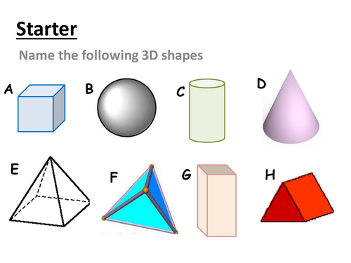 KS3 - 3D Shapes and Nets - Lesson Plan by alex1607 - Teaching Resources ...