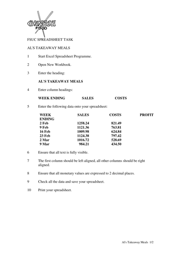 absolute beginners in spreadsheets