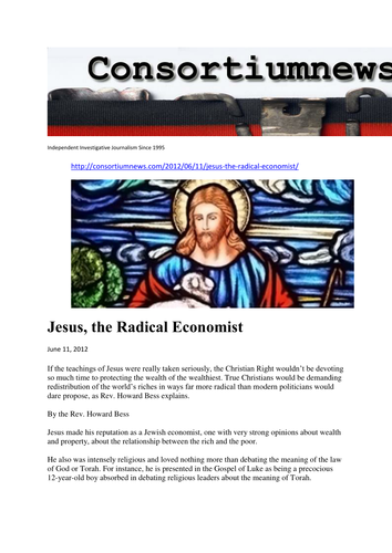 interesting article about Bible interpretation