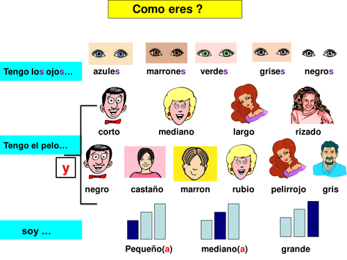 Describing self and others Spanish.ppt
