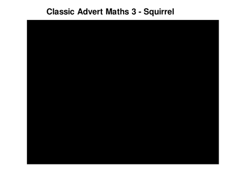 KS3 / GCSE - Advert Maths - Distance Time Graphs