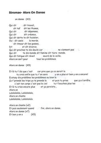 Текст песни alors on danse. Stromae Alors on Danse текст песни. Текст песни Alors on Danse на русском. Алорс он данс текст на русском.