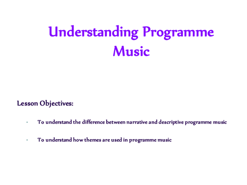 Programme Music