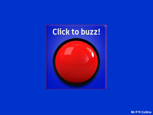 IWB Buzzer. Games aid. Game tool. PowerPoint.