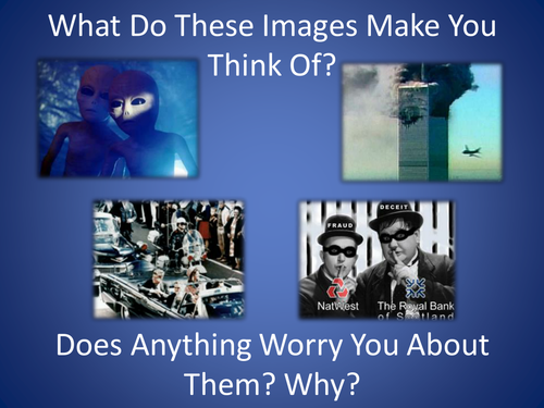 Conspiracy Theories: PLTS lesson