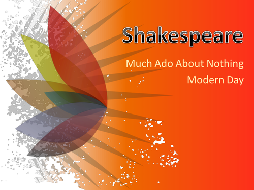 Much Ado About Nothing: Scheme of Work