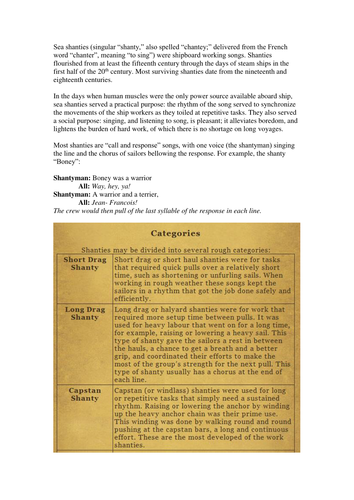 Sea shanty tik tok image