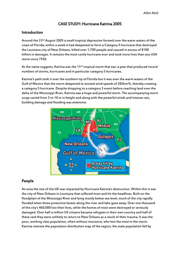 Hurricane Katrina - Case Study