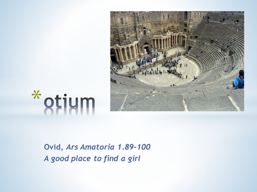 Ovid, Ars Amatoria 1.89-100