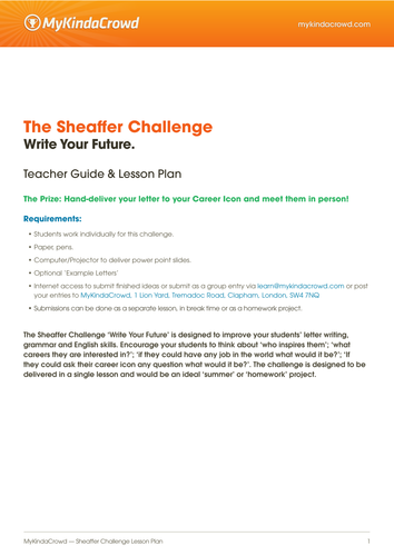 MKC Sheaffer Challenge