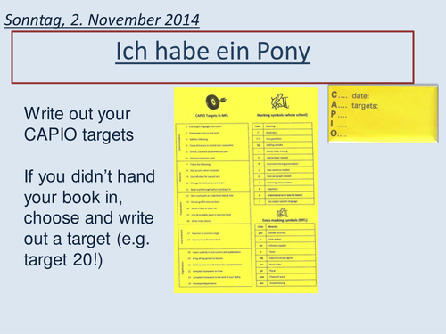 Ich habe ein Pony