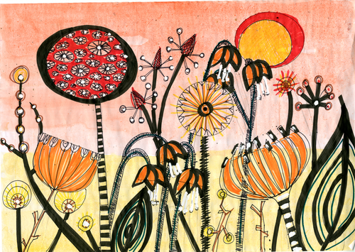 Natural forms - leaves y7