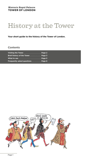 A guide to the history of the Tower of London