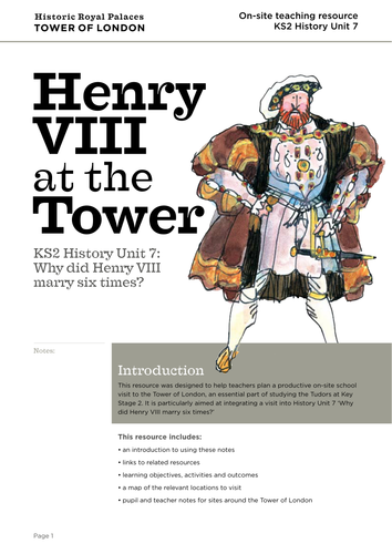 Henry VIII at the Tower of London