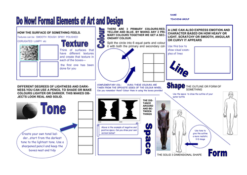 Formal Elements of Art and Design
