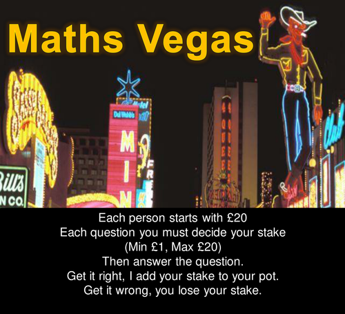 Maths Vegas Functions Review