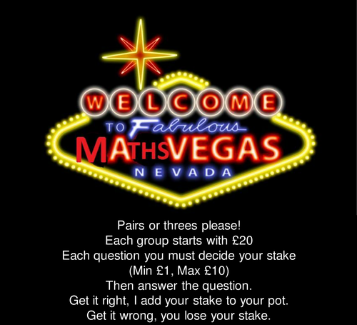 Maths Vegas Rounding level 4