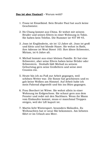 Das ist Unsinn!