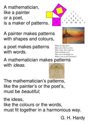 Posters - beauty in mathematics