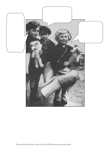 History World War 2 Evacuees Smart Notebook