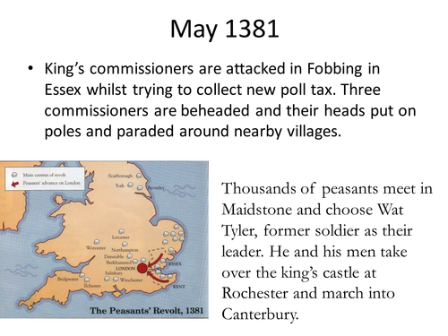 The Peasant's Revolt by findangie_00 - Teaching Resources - Tes