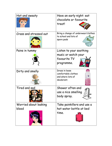 Menstruation lesson for children with SEN