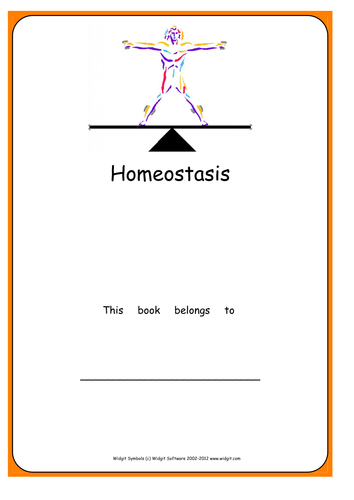 Homeostasis booklet