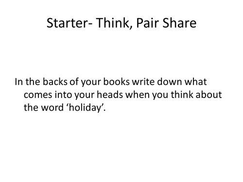 Where shall we go on holiday?